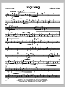Ping Pong - Alto Sax 1 