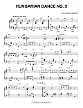 Hungarian Dance No. 5 [Jazz version] (arr. Brent Edstrom)