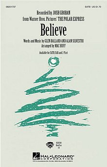 Believe (from The Polar Express) (arr. Mac Huff) 