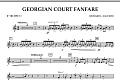 Georgian Court Fanfare - Bb Trumpet 3