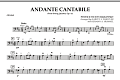 Andante Cantabile (from String Quartet, Op. 11) - Cello
