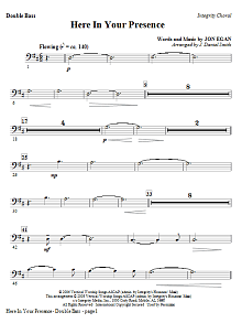 Here In Your Presence - Double Bass 