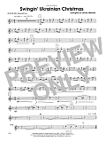 Swingin' Ukrainian Christmas - 2nd Eb Alto Saxophone