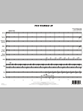 Pick Yourself Up - Conductor Score (Full Score)