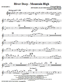 River Deep - Mountain - Bb Trumpet 1 