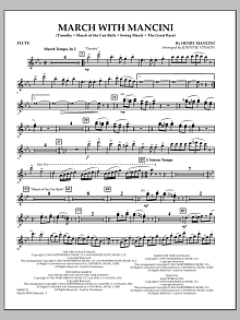 March With Mancini - Flute 