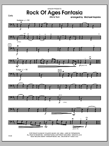 Rock Of Ages Fantasia (Ma'oz Tzur) - Cello 
