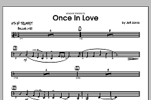 Once In Love - 4th Bb Trumpet 