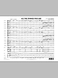 All The Things You Are - Conductor Score (Full Score)