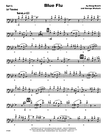 Blue Flu - 1st Trombone 