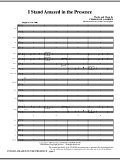 I Stand Amazed In The Presence - Full Score