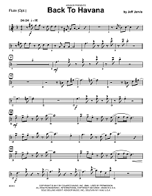 Back To Havana - Flute 