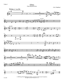 Glory - Violin 1 