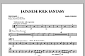 Japanese Folk Fantasy - Percussion 1