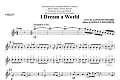 I Dream A World (from Trilogy Of Dreams) - Violin 1