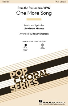 One More Song (from Vivo) (arr. Roger Emerson) 