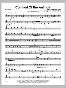 Carnival of the Animals - Violin 1 