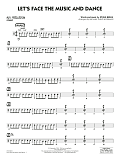 Let's Face the Music and Dance (arr. Michael Philip Mossman) - Aux Percussion