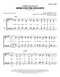 (There's No Place Like) Home for the Holidays (arr. Russ Foris & Burt Szabo)