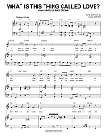 What Is This Thing Called Love? [Jazz version] (from Wake Up And Dream) (arr. Brent Edstrom)