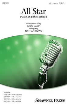 All Star (As an English Madrigal) (arr. Nathan Howe) 