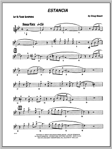 Estancia - Tenor Sax 1 