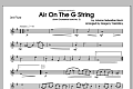 Air On The G String (from Orchestral Suite No. 3) - 3rd Flute