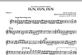 Fun, Fun, Fun - Violin 1