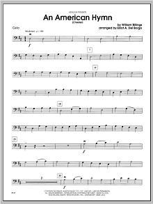 An American Hymn (Chester) - Cello 