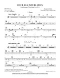 Four Sea Interludes (from the opera "Peter Grimes") - Percussion 2