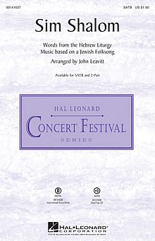 Sim Shalom - Full Score 