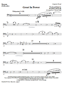 Great In Power - Bassoon (Cello Sub) 