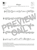 Allegro (from Sonata No. 2) (Grade 4 List A1 from the ABRSM Clarinet syllabus from 2022)