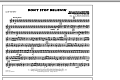 Don't Stop Believin' - 2nd Bb Trumpet