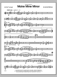 Make Mine Minor - 4th Bb Trumpet 