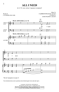 All I Need (arr. John Purifoy)