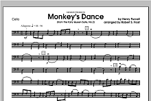 Monkey's Dance (from The Fairy Queen Suite, No. 2) - Cello 