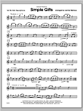 Simple Gifts - Alto Sax 1