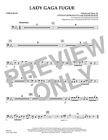 Lady Gaga Fugue - String Bass 