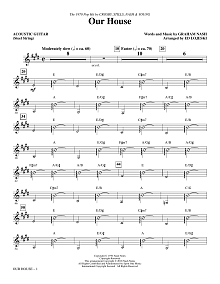 Our House (arr. Ed Lojeski) - Acoustic Guitar 
