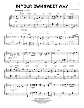 In Your Own Sweet Way (arr. Brent Edstrom)