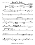 Sleep, My Child (from Paradise Lost: Shadows and Wings) - Eb Alto Saxophone 1