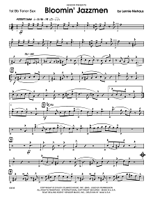 Bloomin' Jazzmen - 1st Tenor Saxophone 