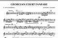 Georgian Court Fanfare - Eb Alto Saxophone 2