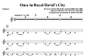 Once in Royal David's City - Violin 2