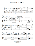 Scherzando In G Major
