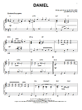 Daniel [Jazz version] (arr. Brent Edstrom)