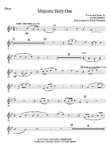 Majestic Holy One - Oboe 