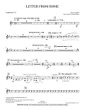 Letter from Home - Euphonium in Treble Clef