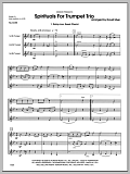 Spirituals For Trumpet Trio - Full Score